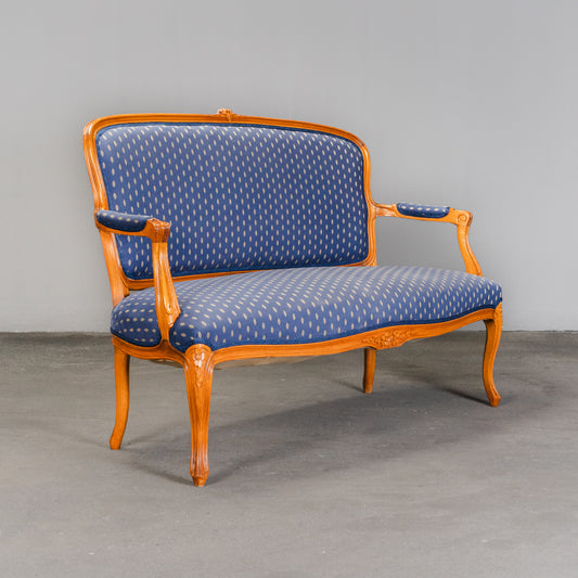 schöne Sitzbank im Barockstil, 2.Hälfte des 20.Jahrhunderts - Bank Küchenbank Sofa Sessel Alt Vintage MÖBLINGER