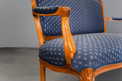 schöne Sitzbank im Barockstil, 2.Hälfte des 20.Jahrhunderts - Bank Küchenbank Sofa Sessel Alt Vintage MÖBLINGER