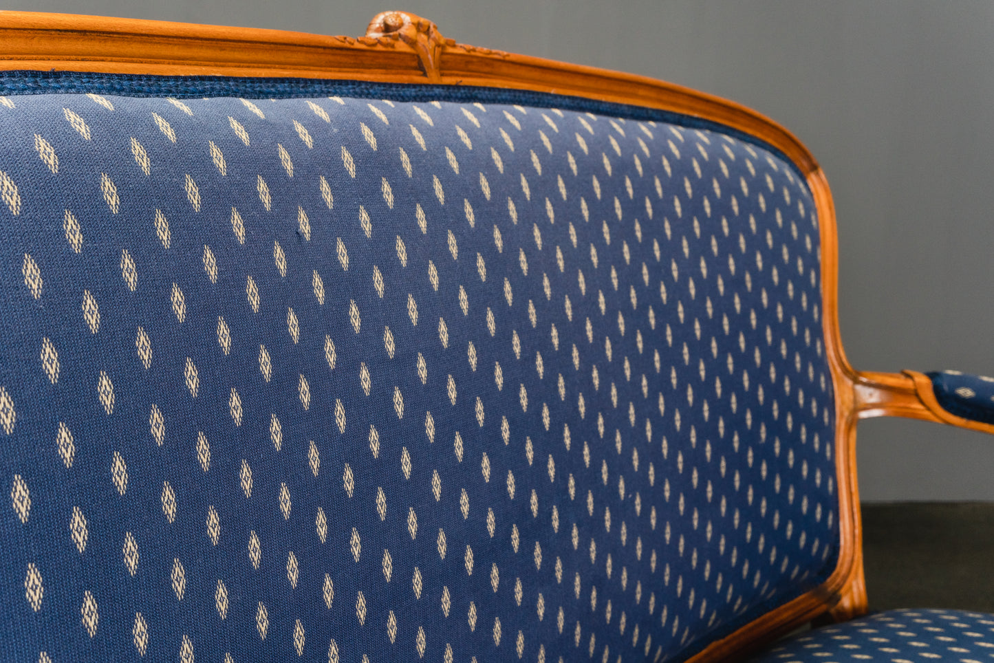 schöne Sitzbank im Barockstil, 2.Hälfte des 20.Jahrhunderts - Bank Küchenbank Sofa Sessel Alt Vintage MÖBLINGER