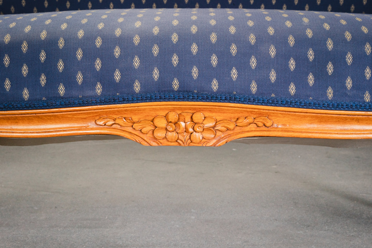 schöne Sitzbank im Barockstil, 2.Hälfte des 20.Jahrhunderts - Bank Küchenbank Sofa Sessel Alt Vintage MÖBLINGER