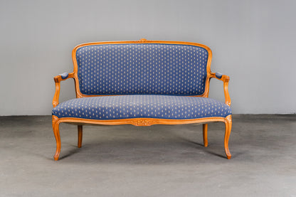 schöne Sitzbank im Barockstil, 2.Hälfte des 20.Jahrhunderts - Bank Küchenbank Sofa Sessel Alt Vintage MÖBLINGER