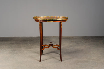 filigraner Beistelltisch im Louis XVI Stil, 1.Hälfte des 20.Jahrhunderts - Tisch Sidetable Blumentisch Sofa Sessel Alt Antik MÖBLINGER