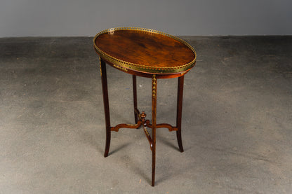 filigraner Beistelltisch im Louis XVI Stil, 1.Hälfte des 20.Jahrhunderts - Tisch Sidetable Blumentisch Sofa Sessel Alt Antik MÖBLINGER