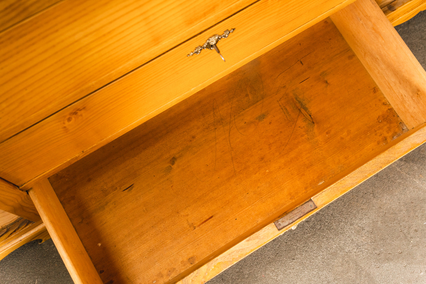 wunderschönes Highboard im Biedermeier Stil, aus dem 19.Jahrhundert - Anrichte Kommode Schrank Sideboard Kleiderschrank Alt Antik MÖBLINGER