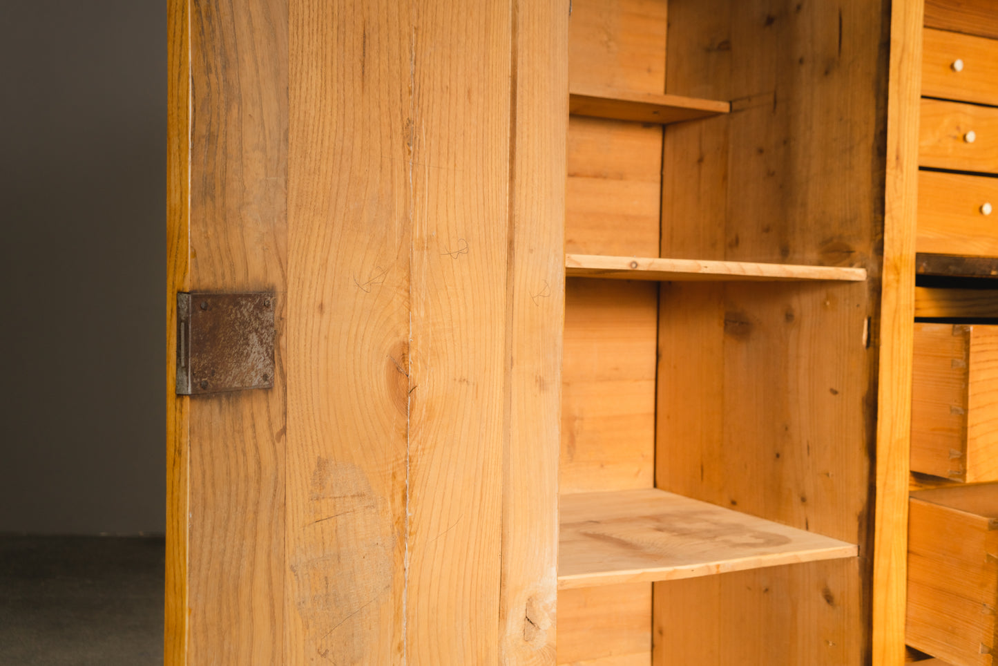 wunderschönes Highboard im Biedermeier Stil, aus dem 19.Jahrhundert - Anrichte Kommode Schrank Sideboard Kleiderschrank Alt Antik MÖBLINGER
