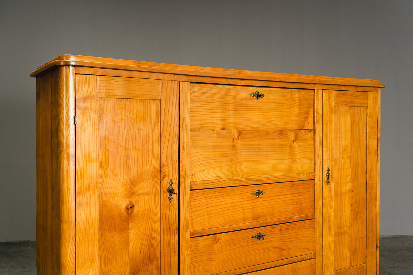 wunderschönes Highboard im Biedermeier Stil, aus dem 19.Jahrhundert - Anrichte Kommode Schrank Sideboard Kleiderschrank Alt Antik MÖBLINGER