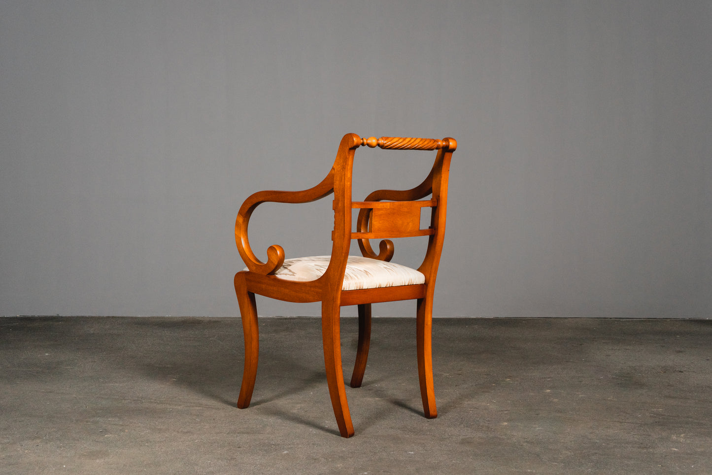 6er Set Stühle im Biedermeier Stil, 2.Hälfte des 20.Jahrhunderts - Stuhl Chair Armlehnenstühle Tisch Esstisch Alt Vintage MÖBLINGER