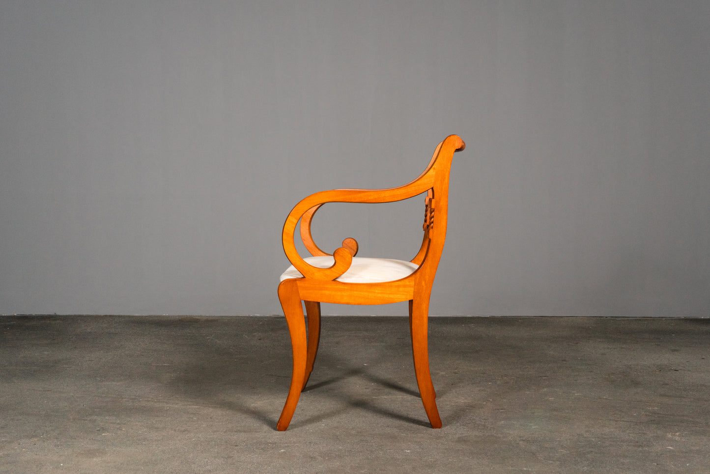 6er Set Stühle im Biedermeier Stil, 2.Hälfte des 20.Jahrhunderts - Stuhl Chair Armlehnenstühle Tisch Esstisch Alt Vintage MÖBLINGER