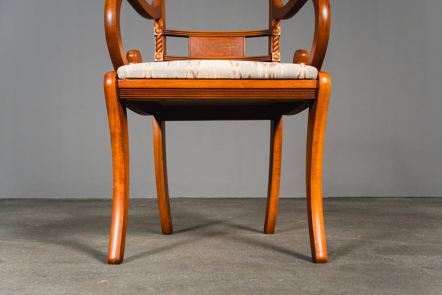 6er Set Stühle im Biedermeier Stil, 2.Hälfte des 20.Jahrhunderts - Stuhl Chair Armlehnenstühle Tisch Esstisch Alt Vintage MÖBLINGER