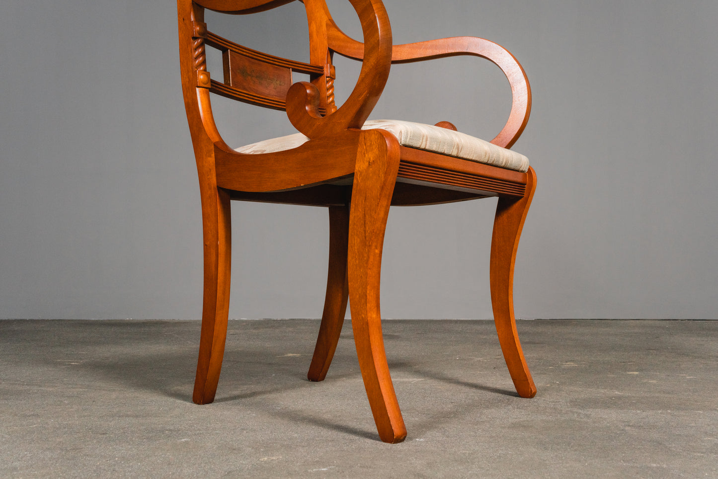 6er Set Stühle im Biedermeier Stil, 2.Hälfte des 20.Jahrhunderts - Stuhl Chair Armlehnenstühle Tisch Esstisch Alt Vintage MÖBLINGER