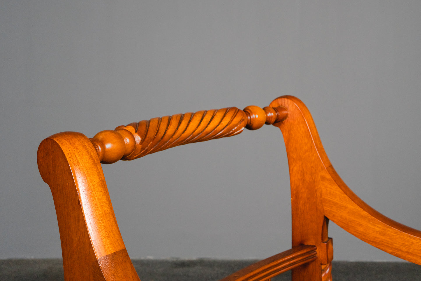 6er Set Stühle im Biedermeier Stil, 2.Hälfte des 20.Jahrhunderts - Stuhl Chair Armlehnenstühle Tisch Esstisch Alt Vintage MÖBLINGER