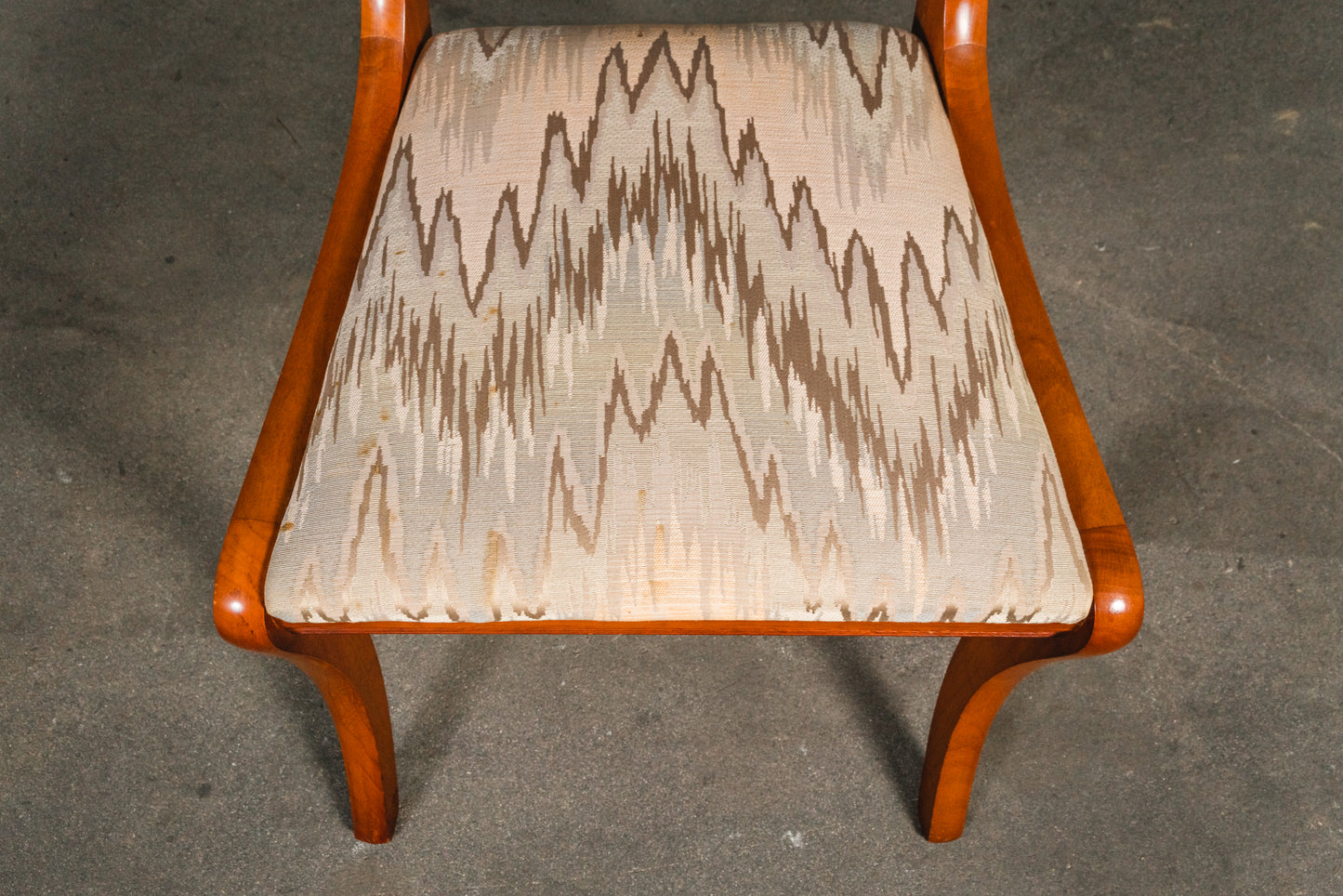 6er Set Stühle im Biedermeier Stil, 2.Hälfte des 20.Jahrhunderts - Stuhl Chair Armlehnenstühle Tisch Esstisch Alt Vintage MÖBLINGER