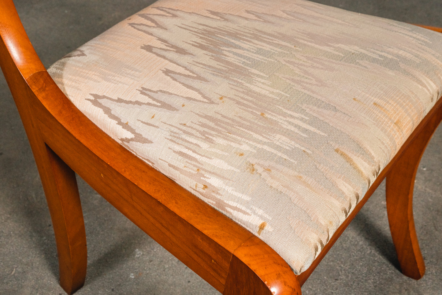 6er Set Stühle im Biedermeier Stil, 2.Hälfte des 20.Jahrhunderts - Stuhl Chair Armlehnenstühle Tisch Esstisch Alt Vintage MÖBLINGER