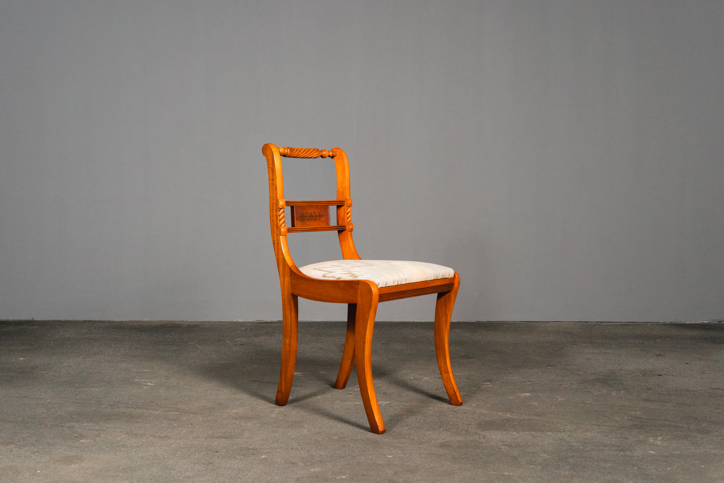 6er Set Stühle im Biedermeier Stil, 2.Hälfte des 20.Jahrhunderts - Stuhl Chair Armlehnenstühle Tisch Esstisch Alt Vintage MÖBLINGER