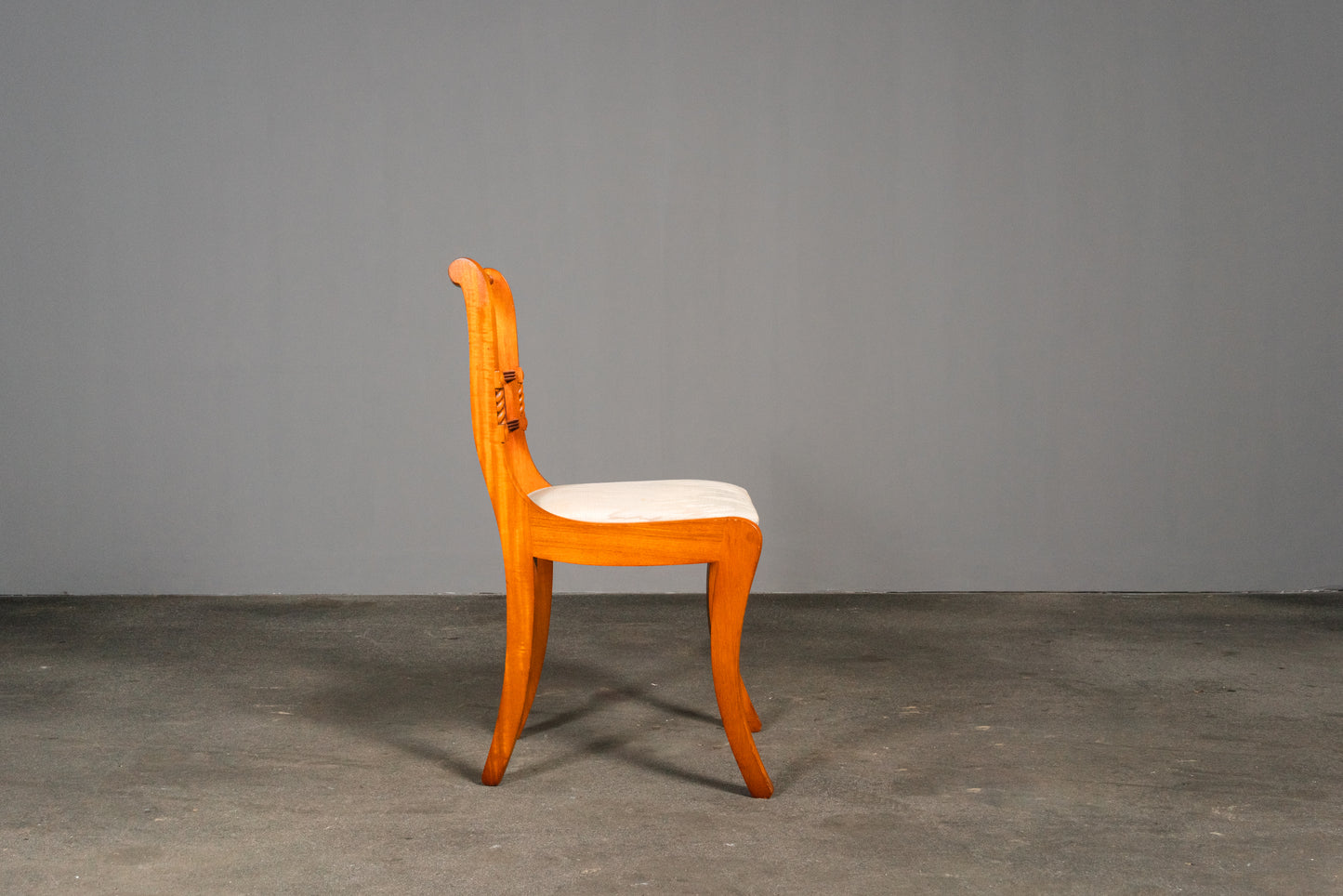 6er Set Stühle im Biedermeier Stil, 2.Hälfte des 20.Jahrhunderts - Stuhl Chair Armlehnenstühle Tisch Esstisch Alt Vintage MÖBLINGER