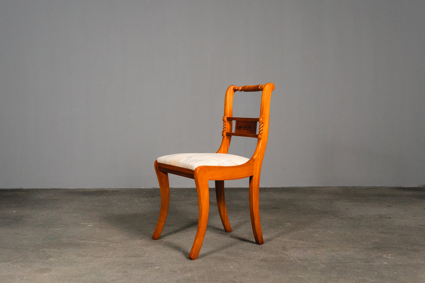 6er Set Stühle im Biedermeier Stil, 2.Hälfte des 20.Jahrhunderts - Stuhl Chair Armlehnenstühle Tisch Esstisch Alt Vintage MÖBLINGER