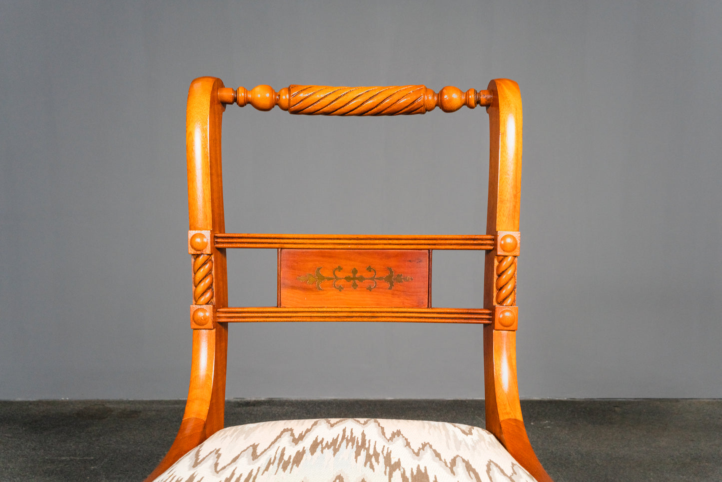 6er Set Stühle im Biedermeier Stil, 2.Hälfte des 20.Jahrhunderts - Stuhl Chair Armlehnenstühle Tisch Esstisch Alt Vintage MÖBLINGER