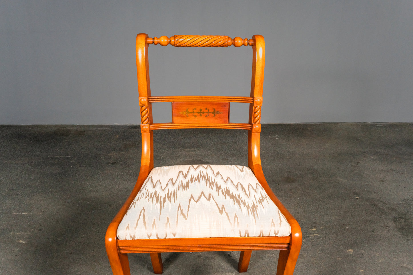 6er Set Stühle im Biedermeier Stil, 2.Hälfte des 20.Jahrhunderts - Stuhl Chair Armlehnenstühle Tisch Esstisch Alt Vintage MÖBLINGER