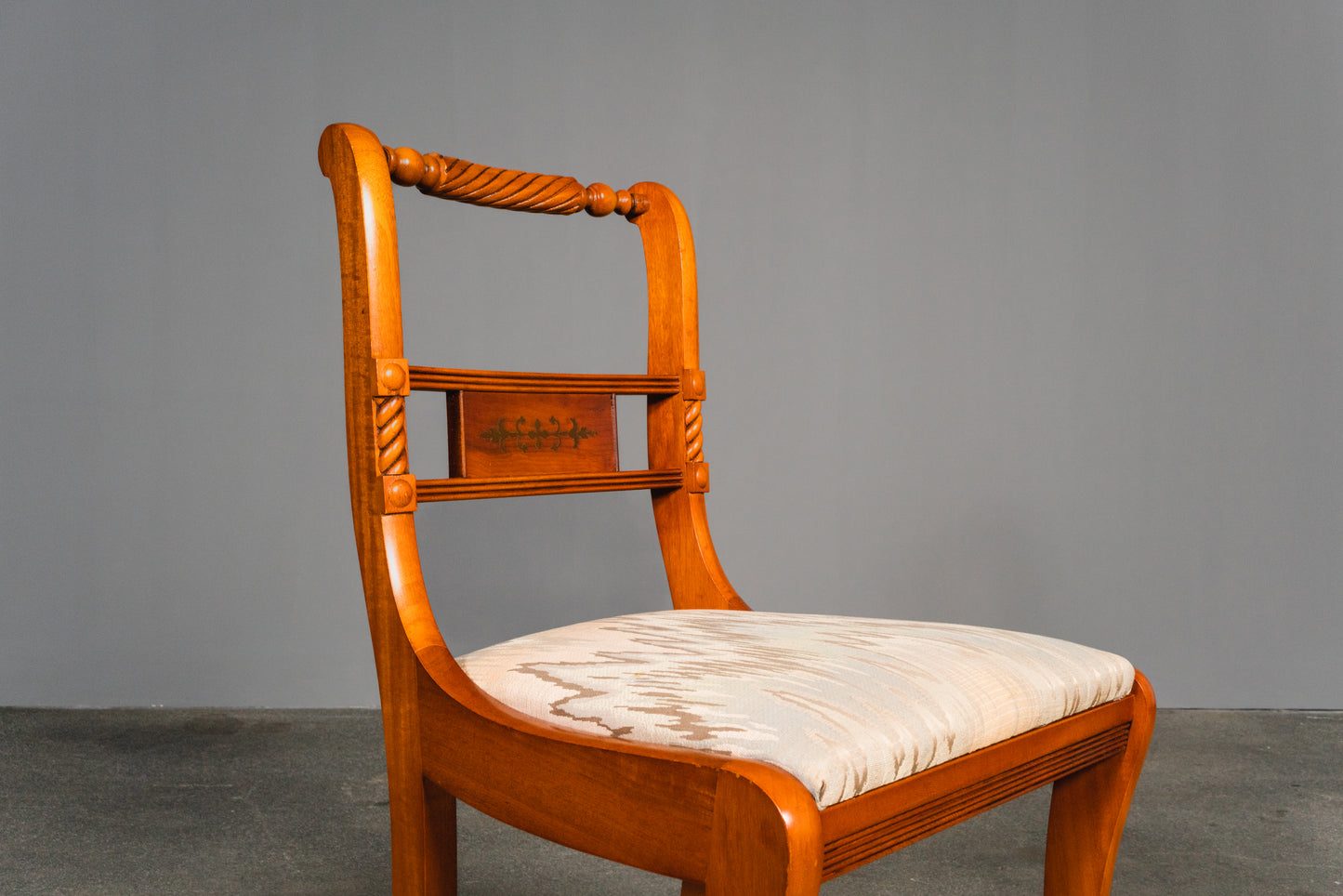 6er Set Stühle im Biedermeier Stil, 2.Hälfte des 20.Jahrhunderts - Stuhl Chair Armlehnenstühle Tisch Esstisch Alt Vintage MÖBLINGER