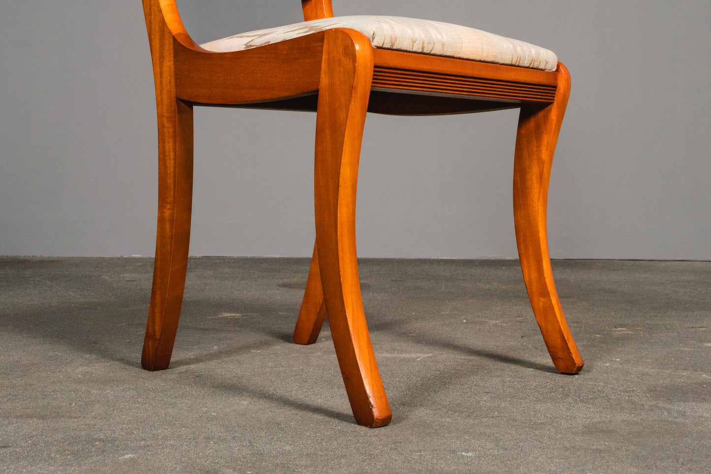 6er Set Stühle im Biedermeier Stil, 2.Hälfte des 20.Jahrhunderts - Stuhl Chair Armlehnenstühle Tisch Esstisch Alt Vintage MÖBLINGER