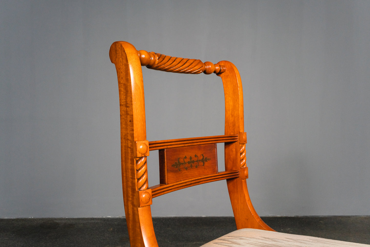 6er Set Stühle im Biedermeier Stil, 2.Hälfte des 20.Jahrhunderts - Stuhl Chair Armlehnenstühle Tisch Esstisch Alt Vintage MÖBLINGER