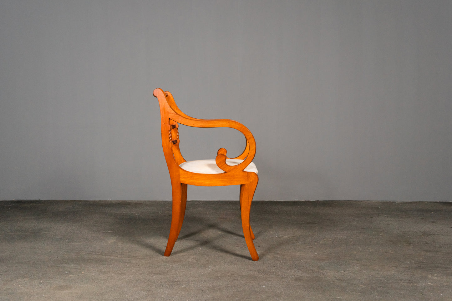 6er Set Stühle im Biedermeier Stil, 2.Hälfte des 20.Jahrhunderts - Stuhl Chair Armlehnenstühle Tisch Esstisch Alt Vintage MÖBLINGER