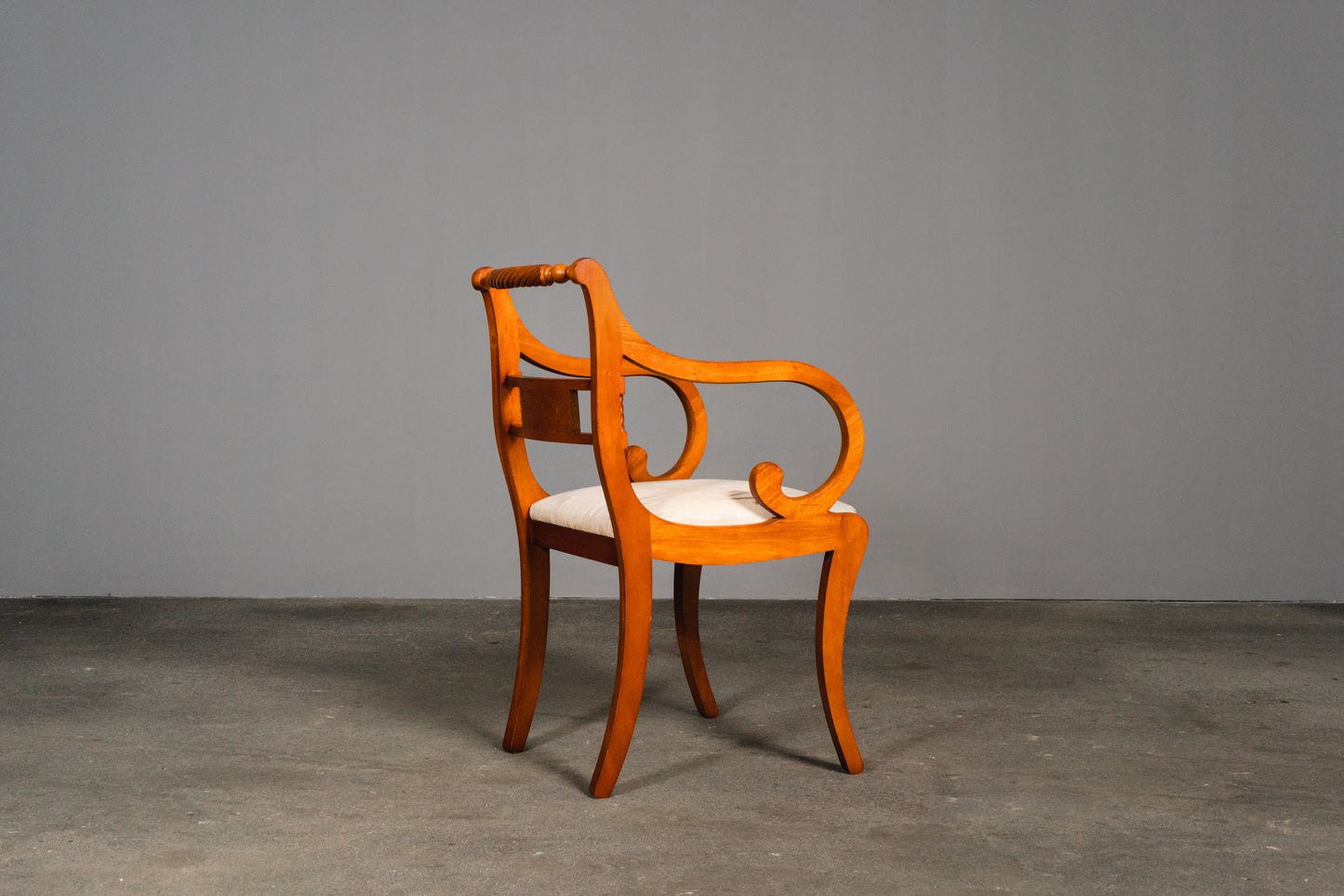 6er Set Stühle im Biedermeier Stil, 2.Hälfte des 20.Jahrhunderts - Stuhl Chair Armlehnenstühle Tisch Esstisch Alt Vintage MÖBLINGER