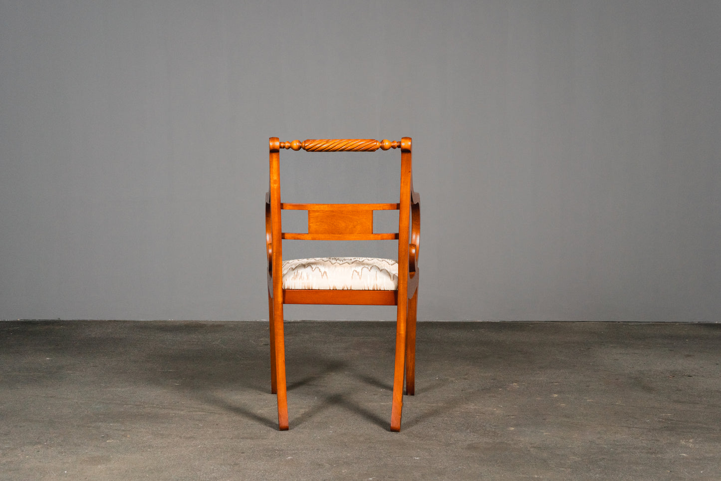 6er Set Stühle im Biedermeier Stil, 2.Hälfte des 20.Jahrhunderts - Stuhl Chair Armlehnenstühle Tisch Esstisch Alt Vintage MÖBLINGER