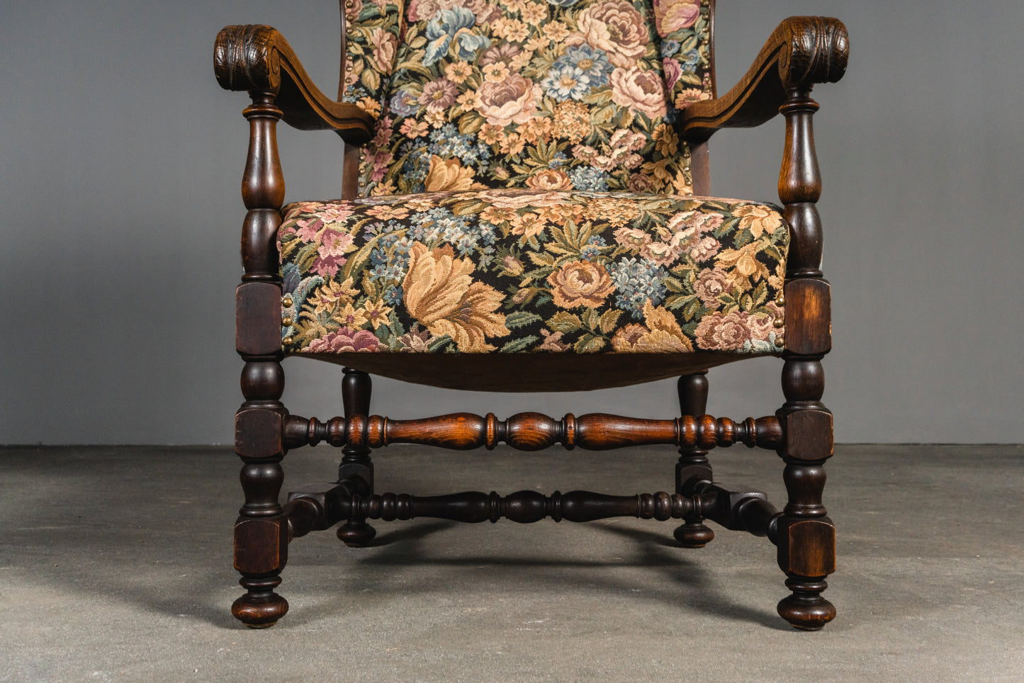 Wunderschöner Gründerzeit Ohrensessel, 2.Hälfte des 19.Jahrhunderts - Sessel Armlehnenstuhl Stuhl Chair Lesesessel Alt Antik MÖBLINGER