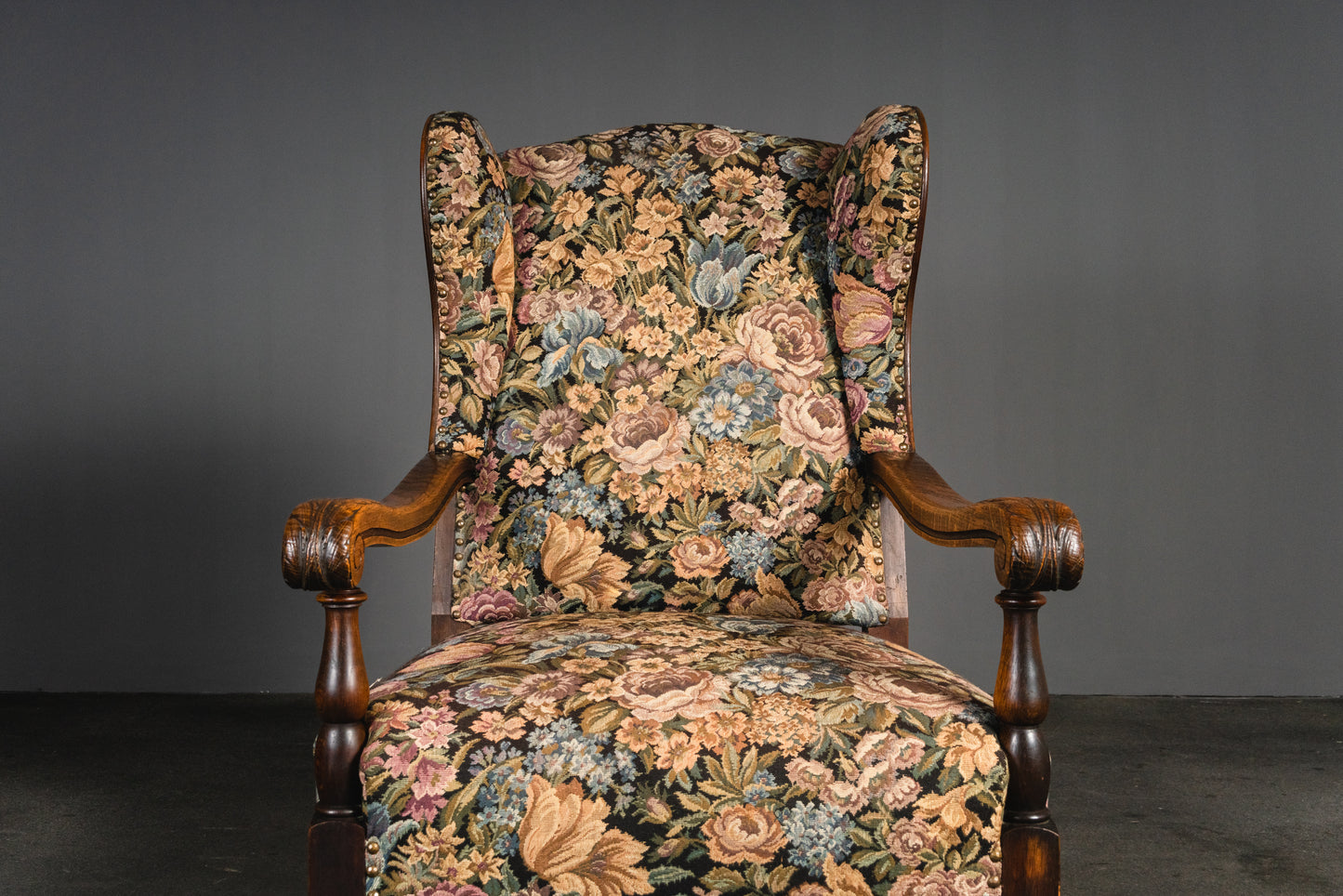 Wunderschöner Gründerzeit Ohrensessel, 2.Hälfte des 19.Jahrhunderts - Sessel Armlehnenstuhl Stuhl Chair Lesesessel Alt Antik MÖBLINGER