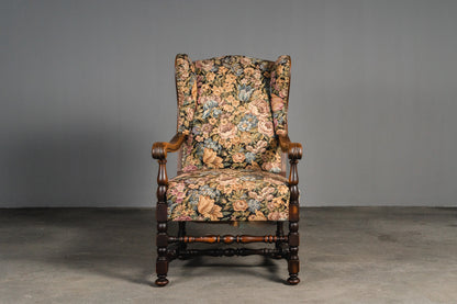 Wunderschöner Gründerzeit Ohrensessel, 2.Hälfte des 19.Jahrhunderts - Sessel Armlehnenstuhl Stuhl Chair Lesesessel Alt Antik MÖBLINGER