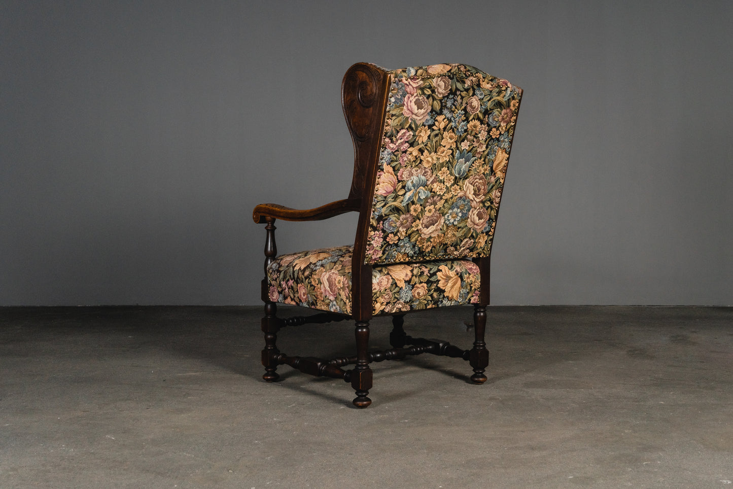 Wunderschöner Gründerzeit Ohrensessel, 2.Hälfte des 19.Jahrhunderts - Sessel Armlehnenstuhl Stuhl Chair Lesesessel Alt Antik MÖBLINGER