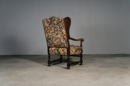 Wunderschöner Gründerzeit Ohrensessel, 2.Hälfte des 19.Jahrhunderts - Sessel Armlehnenstuhl Stuhl Chair Lesesessel Alt Antik MÖBLINGER