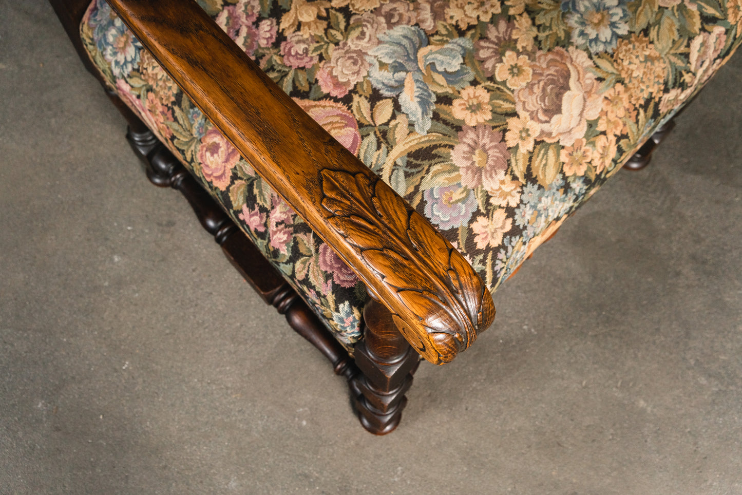 Wunderschöner Gründerzeit Ohrensessel, 2.Hälfte des 19.Jahrhunderts - Sessel Armlehnenstuhl Stuhl Chair Lesesessel Alt Antik MÖBLINGER