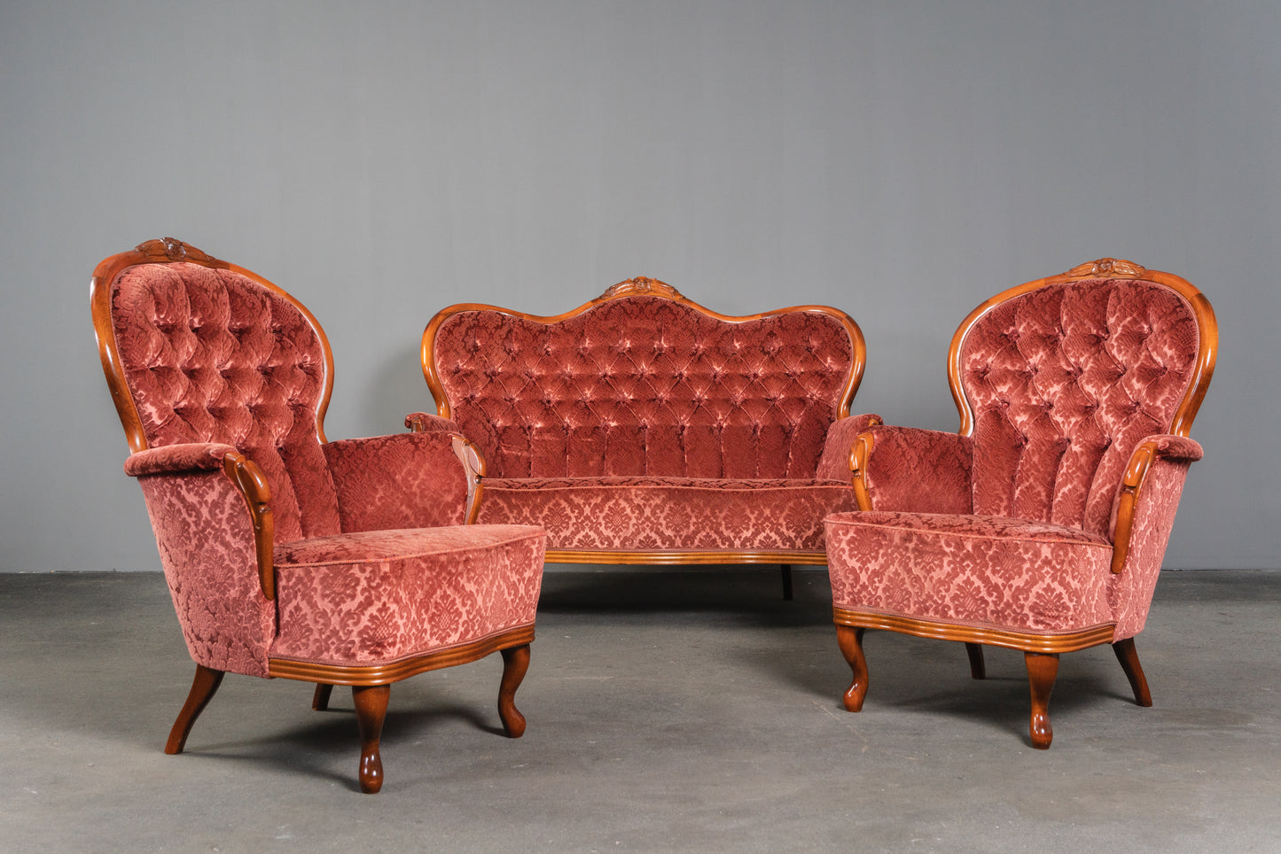 Wunderschönes Sofa im Barockstil, 2.Hälfte des 20.Jahrhunderts - Sessel Couch Barock Lounge Alt Vintage MÖBLINGER