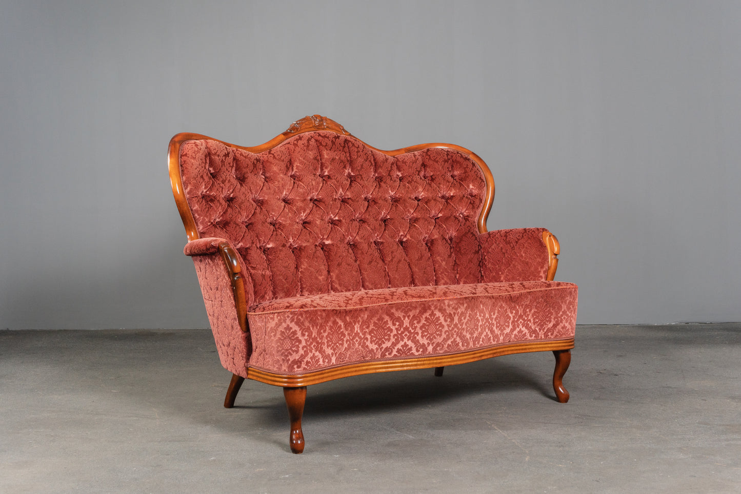 Wunderschönes Sofa im Barockstil, 2.Hälfte des 20.Jahrhunderts - Sessel Couch Barock Lounge Alt Vintage MÖBLINGER