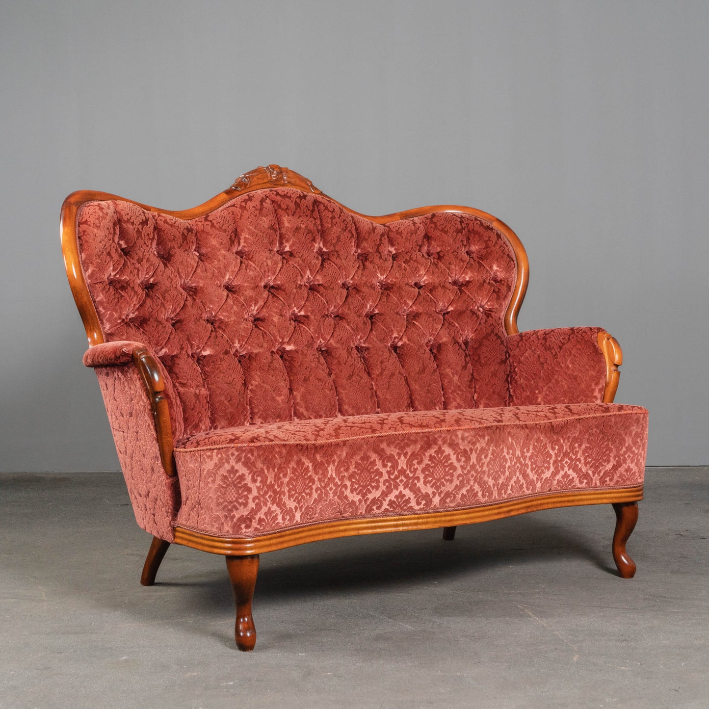 Wunderschönes Sofa im Barockstil, 2.Hälfte des 20.Jahrhunderts - Sessel Couch Barock Lounge Alt Vintage MÖBLINGER
