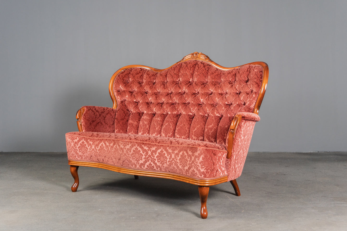 Wunderschönes Sofa im Barockstil, 2.Hälfte des 20.Jahrhunderts - Sessel Couch Barock Lounge Alt Vintage MÖBLINGER