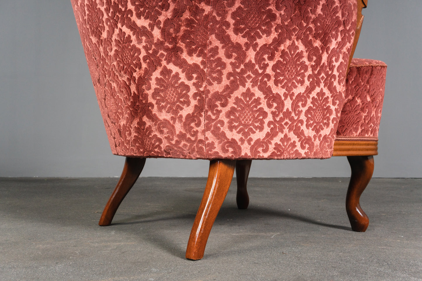 Wunderschönes Paar Sessel im Barockstil, 2.Hälfte des 20.Jahrhunderts - Stuhl Chair Lounge Cocktailsessel Sofa Alt Vintage MÖBLINGER