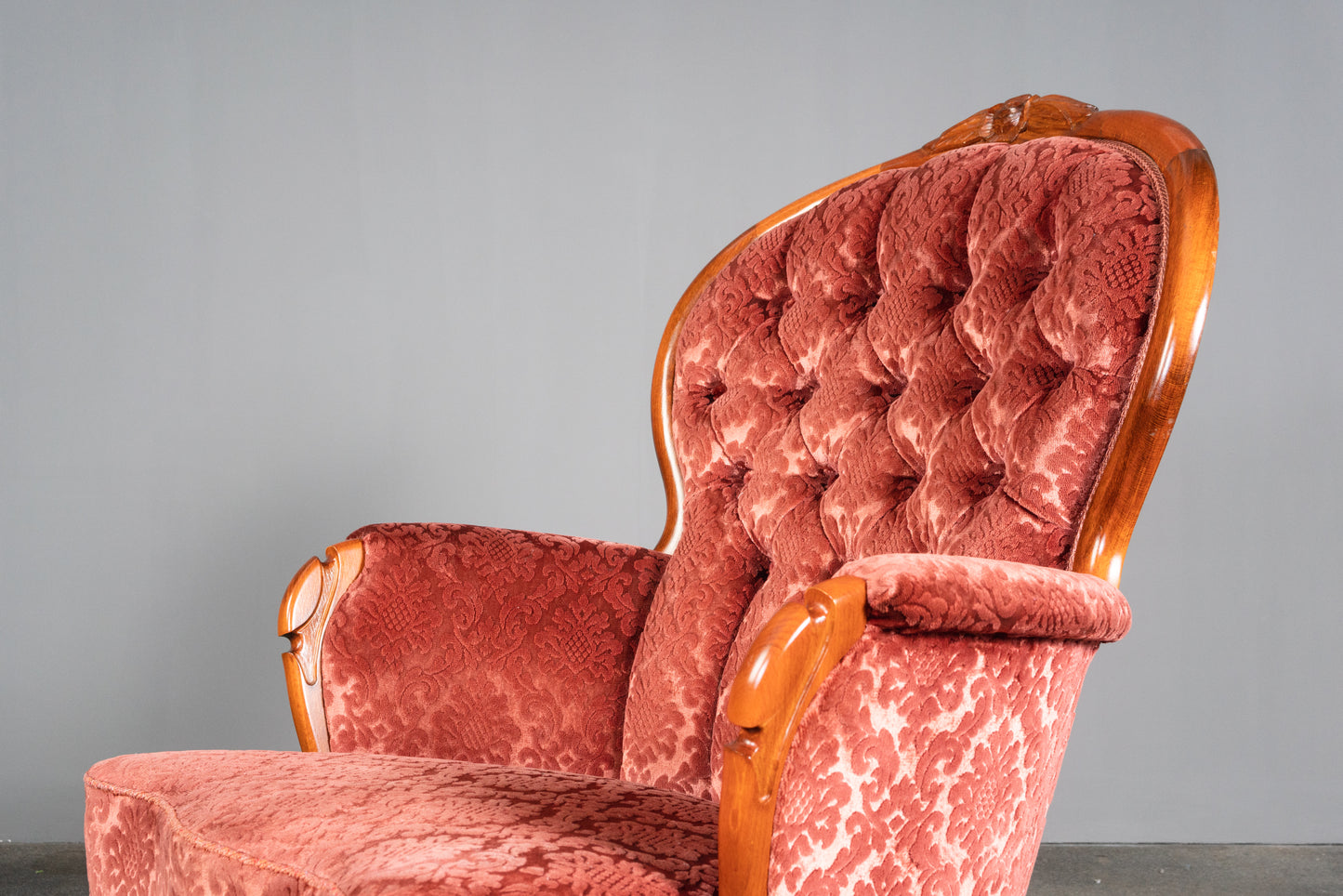 Wunderschönes Paar Sessel im Barockstil, 2.Hälfte des 20.Jahrhunderts - Stuhl Chair Lounge Cocktailsessel Sofa Alt Vintage MÖBLINGER