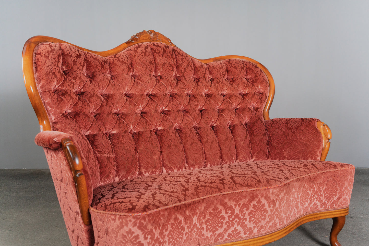 Wunderschönes Sofa im Barockstil, 2.Hälfte des 20.Jahrhunderts - Sessel Couch Barock Lounge Alt Vintage MÖBLINGER