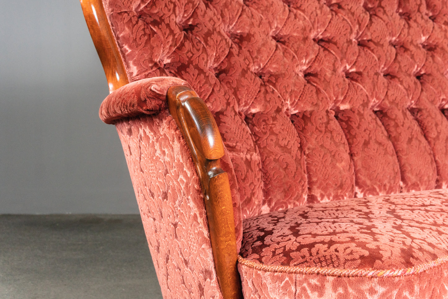 Wunderschönes Sofa im Barockstil, 2.Hälfte des 20.Jahrhunderts - Sessel Couch Barock Lounge Alt Vintage MÖBLINGER