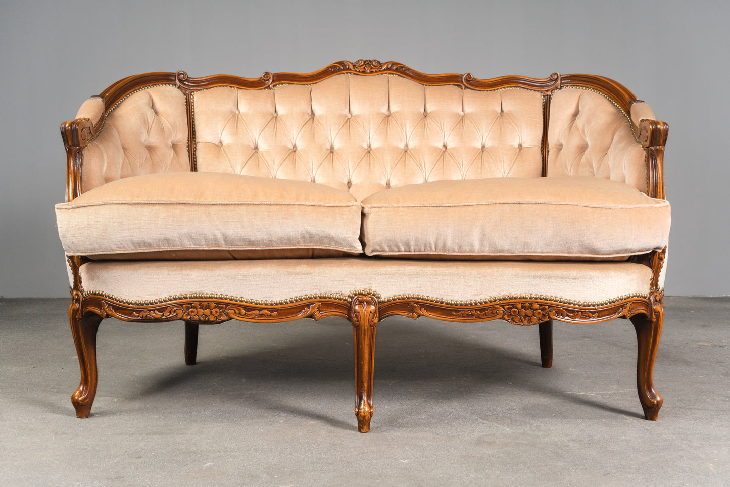 Wunderschönes Sofa im Barockstil, 2.Hälfte des 20.Jahrhunderts - Sessel Couch Lounge Barock Alt Vintage MÖBLINGER