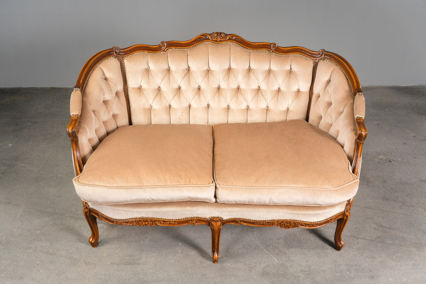 Wunderschönes Sofa im Barockstil, 2.Hälfte des 20.Jahrhunderts - Sessel Couch Lounge Barock Alt Vintage MÖBLINGER