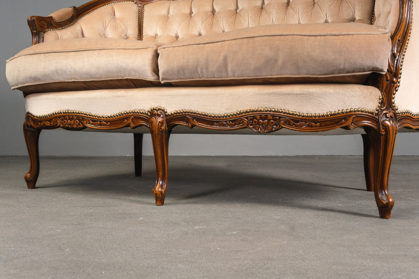 Wunderschönes Sofa im Barockstil, 2.Hälfte des 20.Jahrhunderts - Sessel Couch Lounge Barock Alt Vintage MÖBLINGER