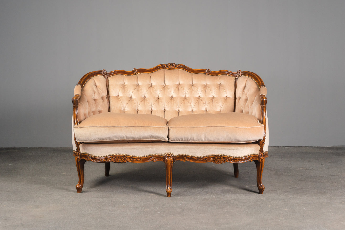 Wunderschönes Sofa im Barockstil, 2.Hälfte des 20.Jahrhunderts - Sessel Couch Lounge Barock Alt Vintage MÖBLINGER