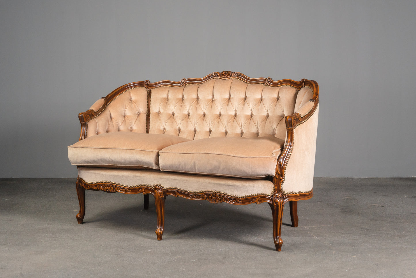 Wunderschönes Sofa im Barockstil, 2.Hälfte des 20.Jahrhunderts - Sessel Couch Lounge Barock Alt Vintage MÖBLINGER
