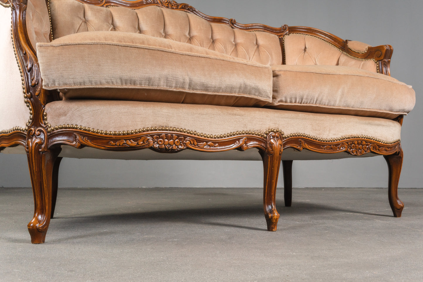 Wunderschönes Sofa im Barockstil, 2.Hälfte des 20.Jahrhunderts - Sessel Couch Lounge Barock Alt Vintage MÖBLINGER