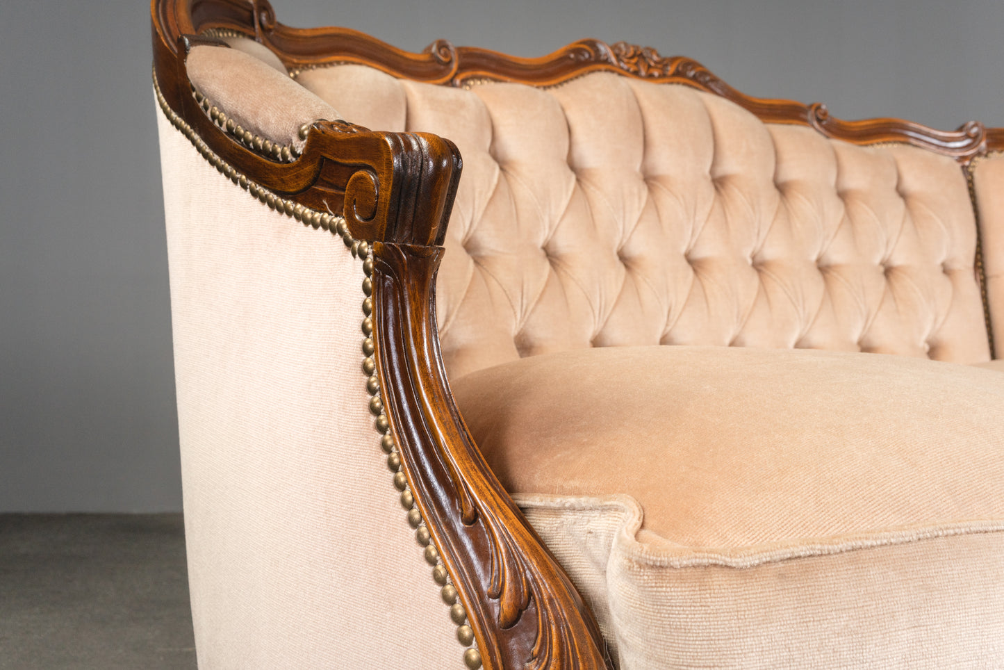 Wunderschönes Sofa im Barockstil, 2.Hälfte des 20.Jahrhunderts - Sessel Couch Lounge Barock Alt Vintage MÖBLINGER