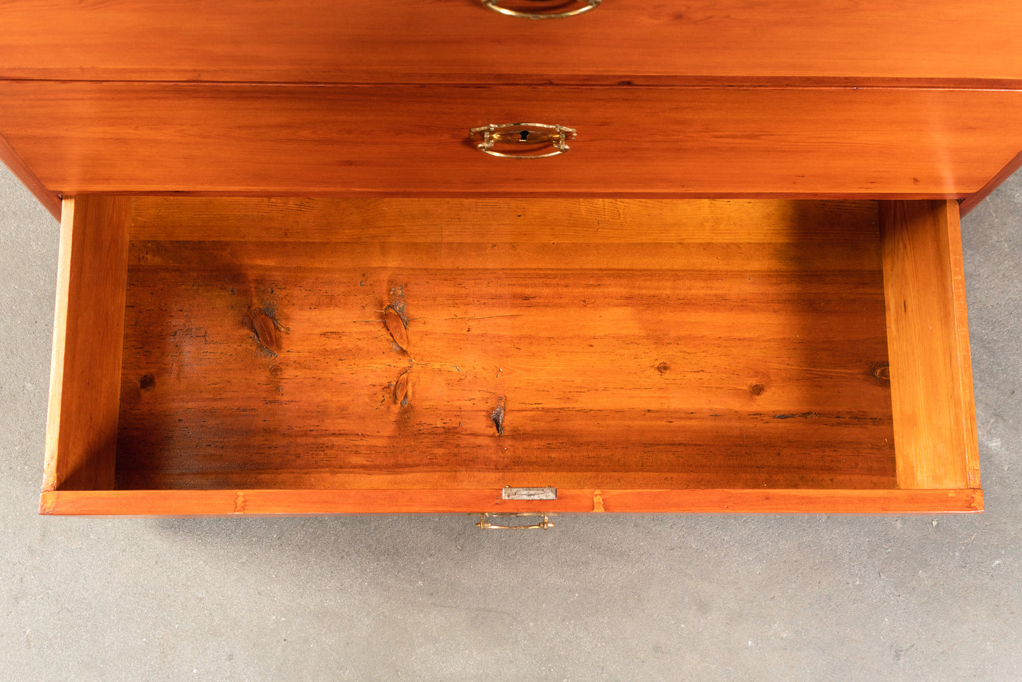 Besondere Kommode mit Sekretärfach im Biedermeier Stil, 1.Hälfte des 19.Jahrhunderts - Schrank Sekretär Schreibtisch Alt Antik MÖBLINGER